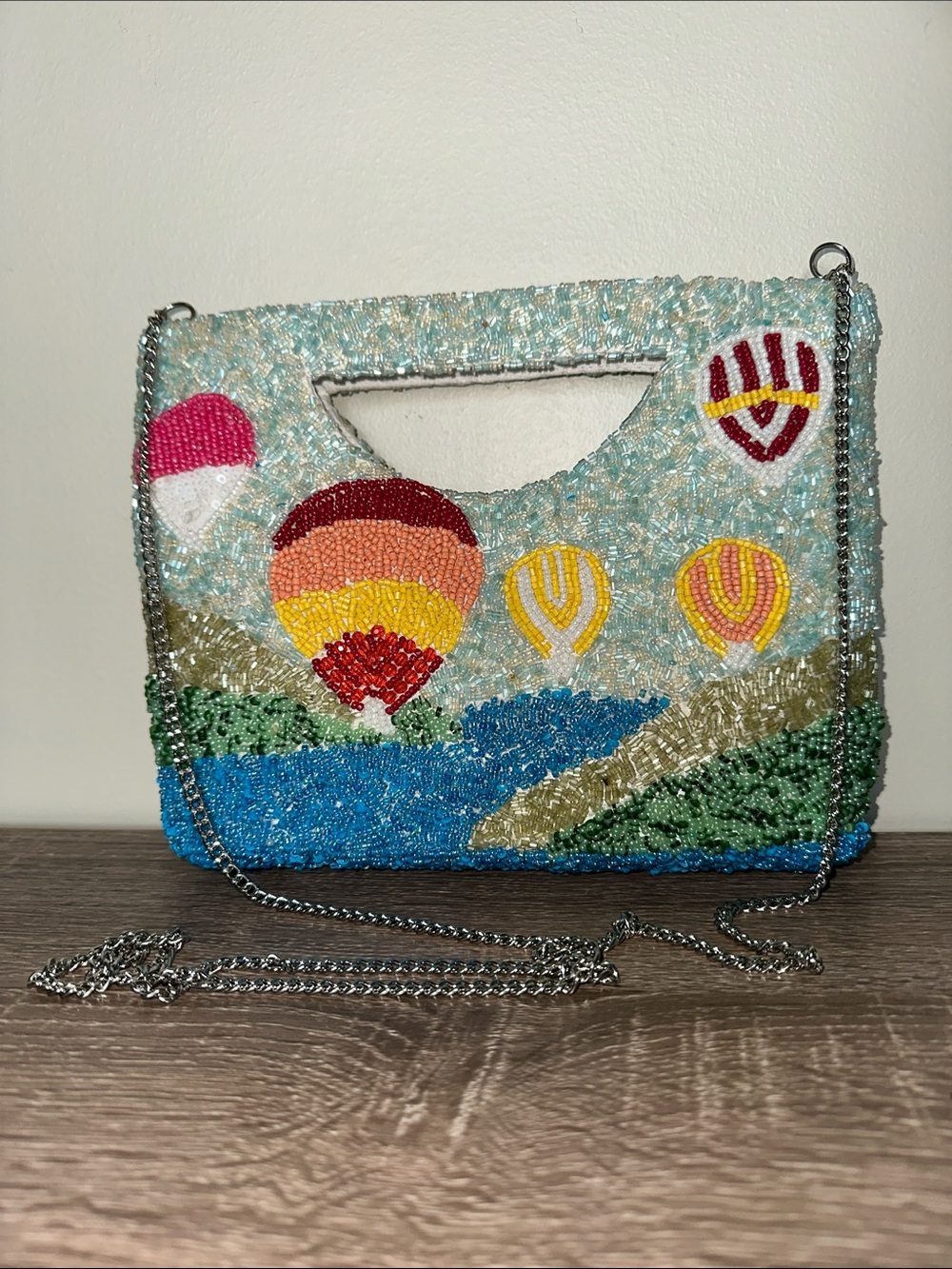 Viral Beaded Hot Air Balloon Handbag